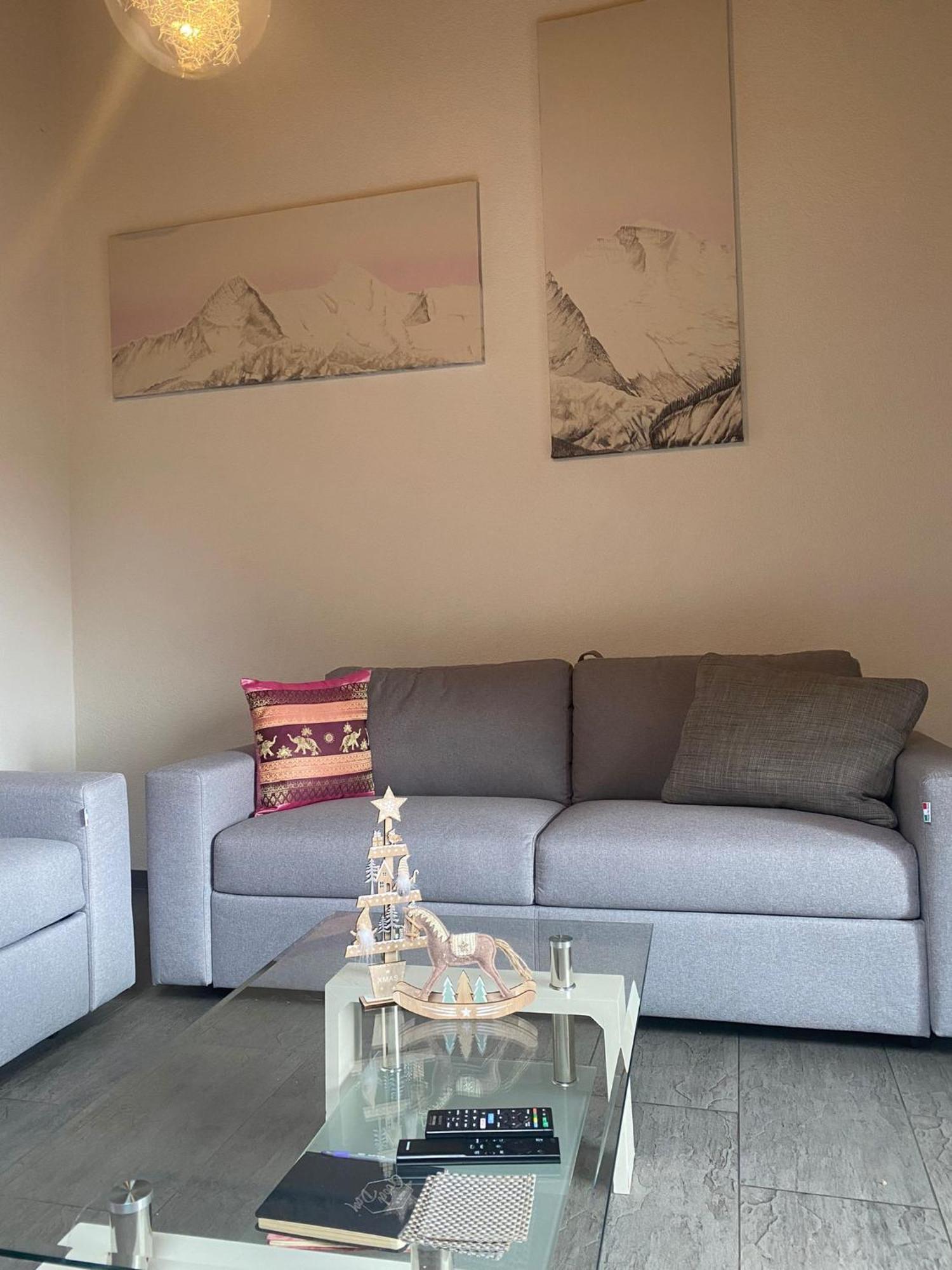 Charming Penthouse Apartment Лаутербрунен Екстериор снимка
