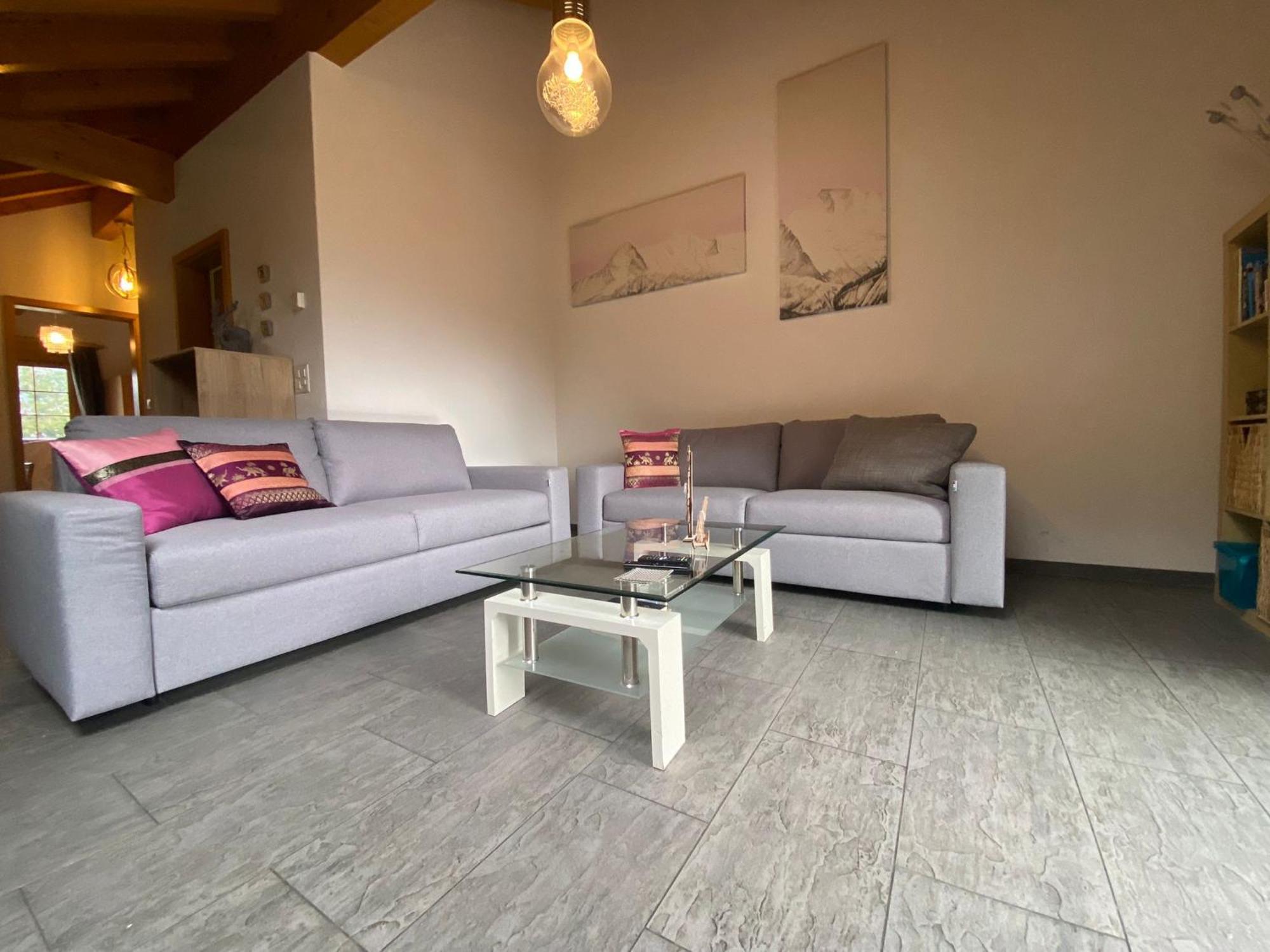 Charming Penthouse Apartment Лаутербрунен Екстериор снимка